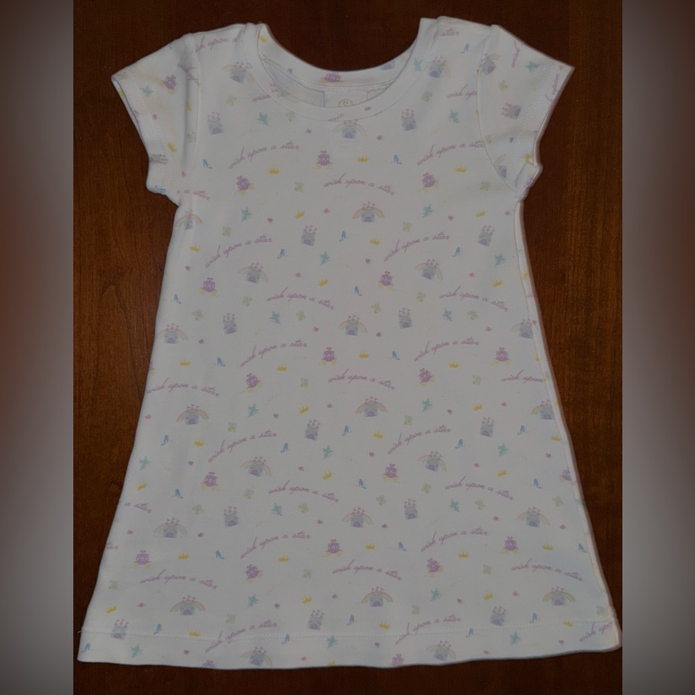Lullaby Set • Dress • White/Lavender • 3T